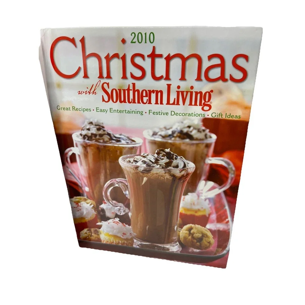 Southern Living Christmas Cookbook Special Edition 2009and 2010 Set Of 2‎